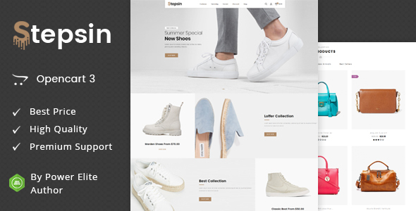 Stepsin - Multipurpose OpenCart 3 Theme