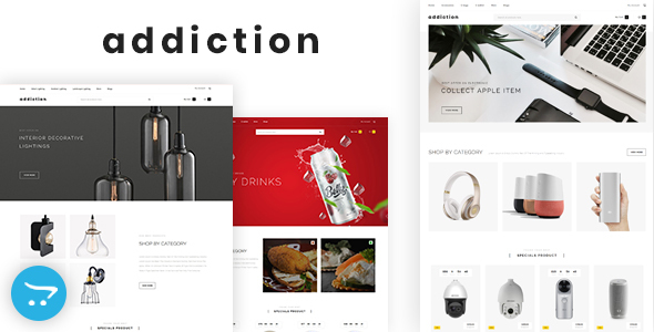 Addiction - Multipurpose OpenCart 3 Theme