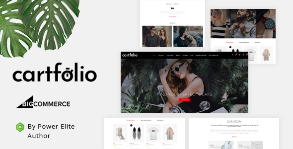 Cartfolio - Multipurpose Stencil BigCommerce Theme