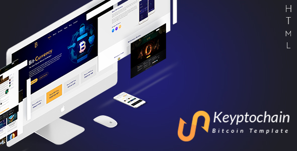 Keyptochain- Bitcoin HTML5 Template