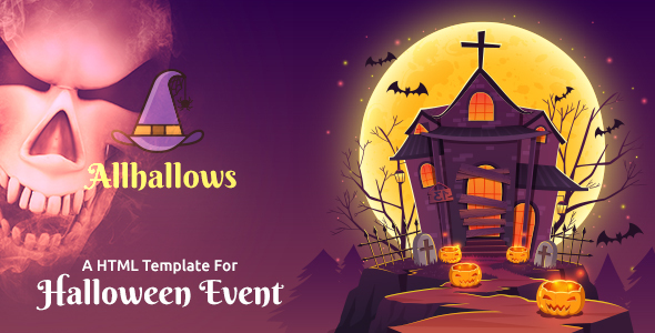 Allhallows - Halloween HTML Template