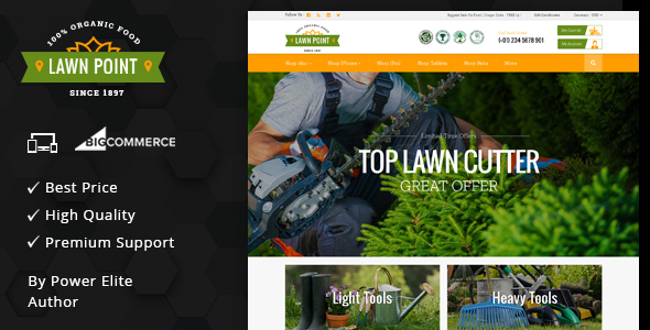 Lawn Point - Multipurpose Stencil BigCommerce Theme product preview