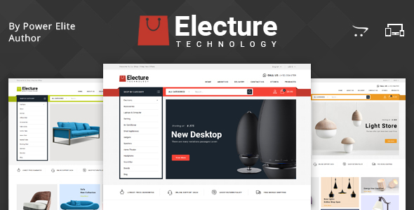 Electure - Multipurpose OpenCart 3 Theme