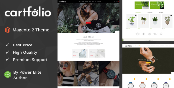 Cartfolio - Responsive Magento 2 Theme