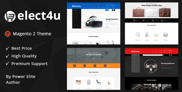 Elect4u - Responsive Magento 2 Theme