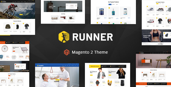 Runner - Responsive Magento 2 Theme