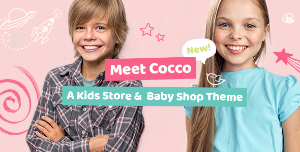 Cocco - Kids Store and Baby Shop WordPress Theme