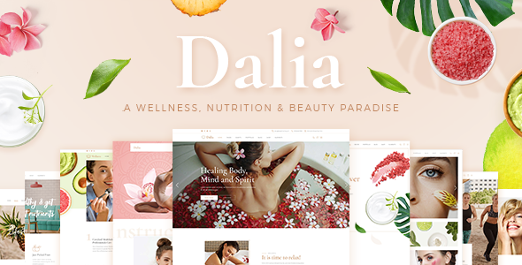 Dalia - Modern Wellness & Cosmetics WordPress Theme