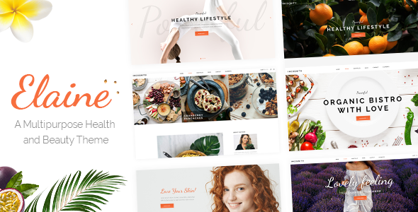 Elaine - Modern Beauty WordPress Theme