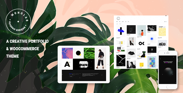 Monolab - Creative Portfolio WordPress Theme