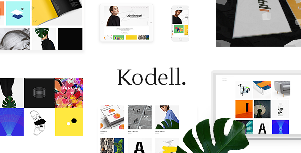 Kodell - Creative Portfolio WordPress Theme for Designers and Agencies