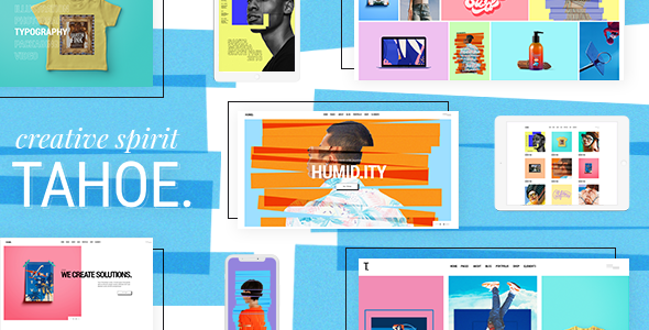 Tahoe - Freelancer Portfolio WordPress Theme