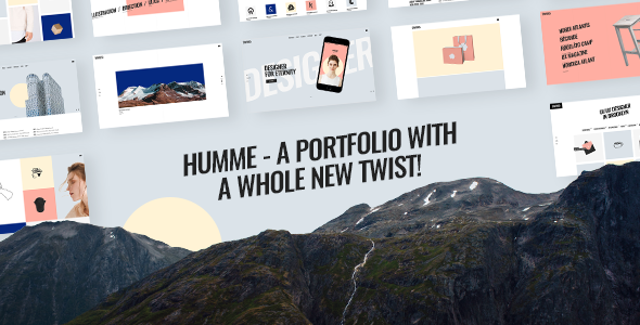 Humme - Design Portfolio WordPress Theme