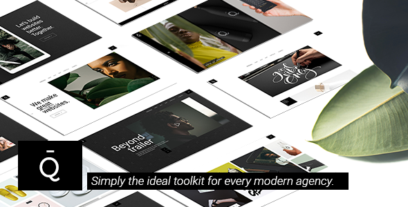 Quart - Modern Design Agency WordPress Theme