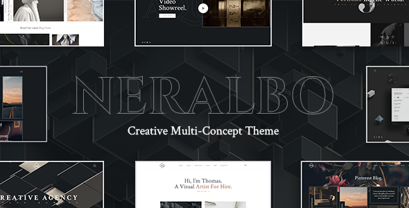 Neralbo - Creative Portfolio WordPress Theme