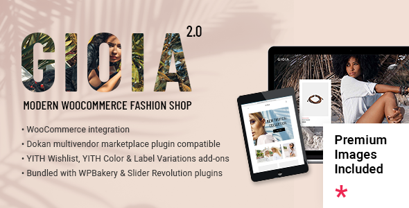Gioia - Modern Fashion Shop WordPress Theme