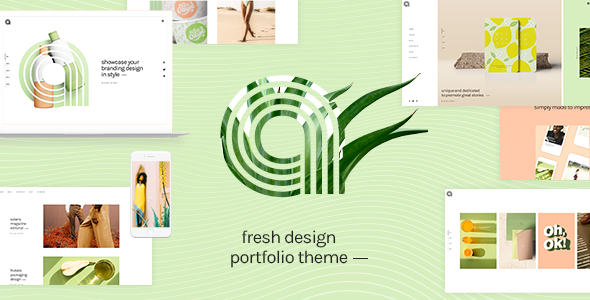 Agava - Design Portfolio WordPress Theme