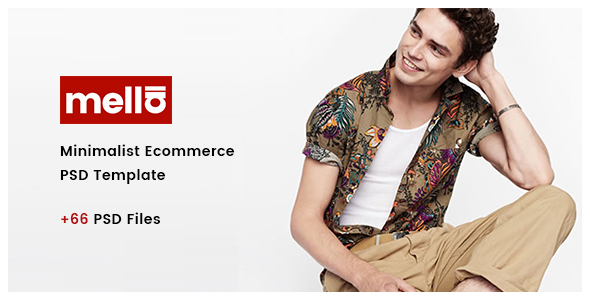 Mella - Minimalist Ajax eCommerce PSD Template