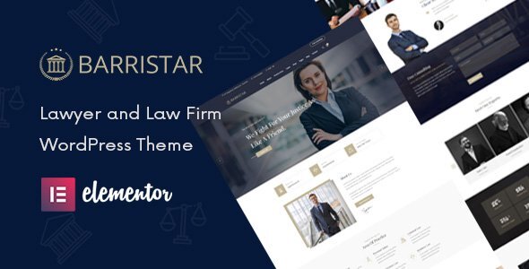 Barristar – Lawyer & Law Firm WordPress Theme