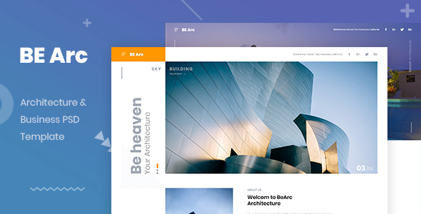 BeeAchi Architecture & Business PSD Template