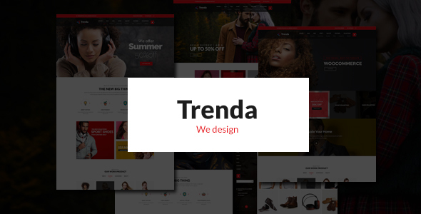 Trenda - Multi Concept eCommerce PSD Template