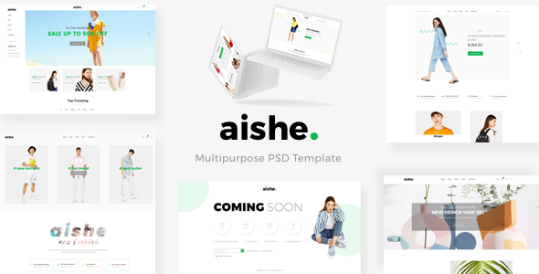 AISHE - Multipurpose PSD Template