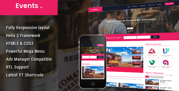 Event - Conference Joomla Template