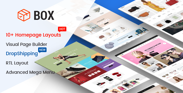 Product preview supplied for Box - The Clean, Minimal & Multipurpose Shopify Theme with Sections (10+ HomePages)