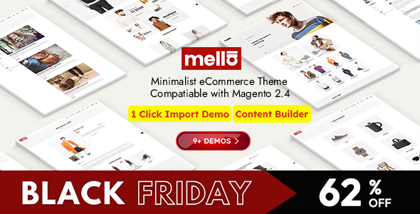 Mella - Minimalist eCommerce Magento 2 Fashion Theme