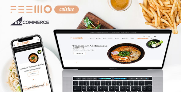 FeellioCuisine - Restaurants Stencil BigCommerce Theme