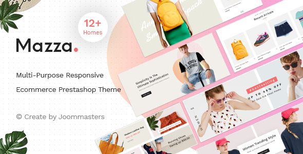 Mazza - Multi-purpose Creative Prestashop Theme