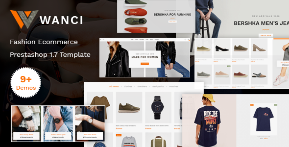 Wanci - Responsive Fashion Prestashop Theme