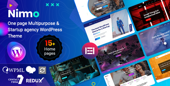 Nimmo - Creative One Page WordPress Theme