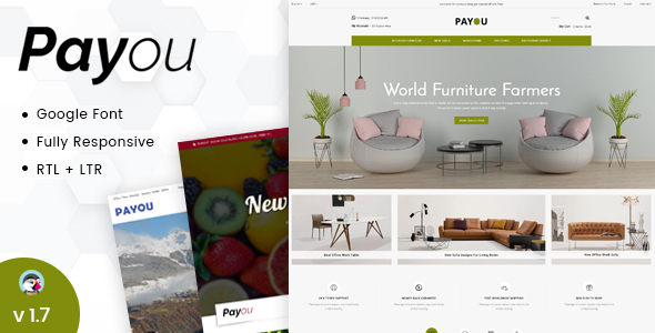 Payou - Responsive Prestashop 1.7 Theme