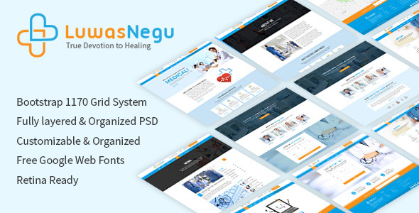 Luwas Negu PSD Template