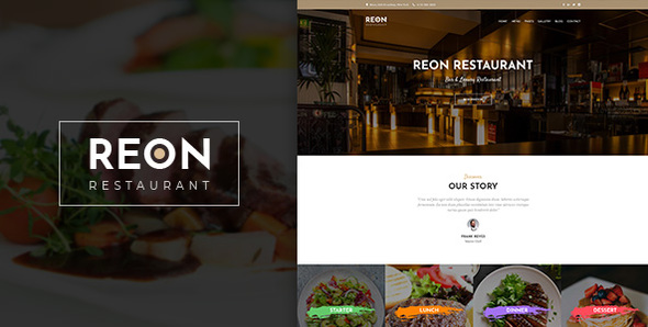 Reson | Restaurant PSD Template