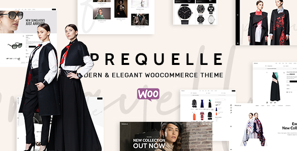 Product preview supplied for Prequelle - Elegant and Modern WooCommerce Theme