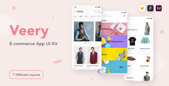 Veery E-Commerce UI Kit