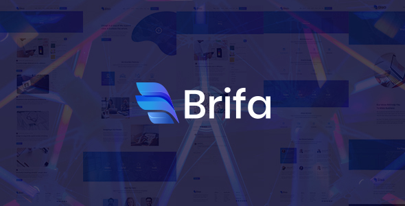 Brifa - Creative PSD Template