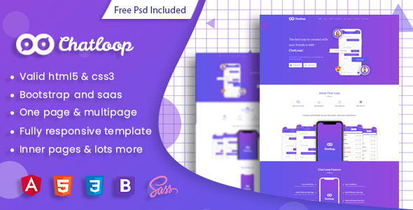 Chatloop - Angular 22 App Landing Page