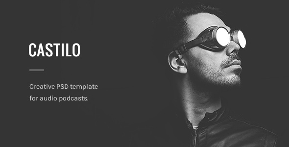 Castilo - Audio Podcast PSD Template