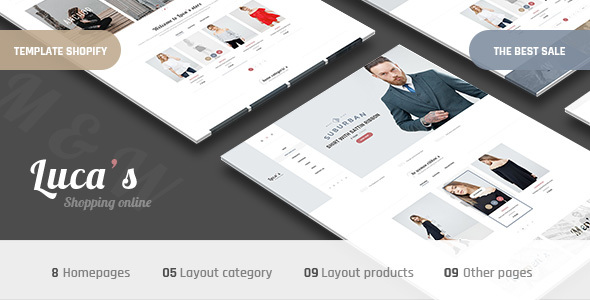 Fastest Luca's - Minimal Responsive Shopify Theme