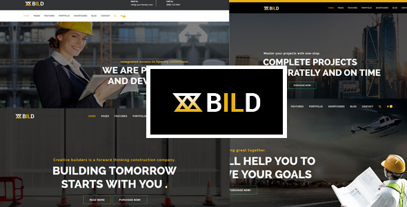 Bild | Building, Construction Multi-Purpose Drupal Theme