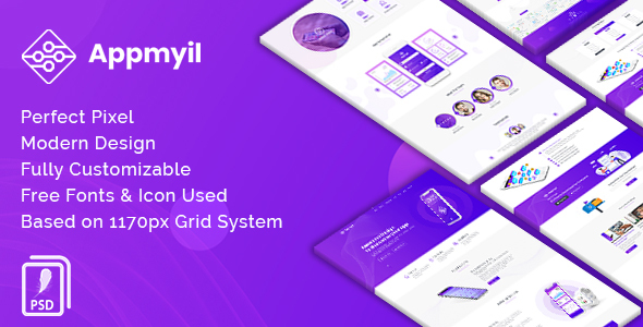 Appmyil - App Landing Page