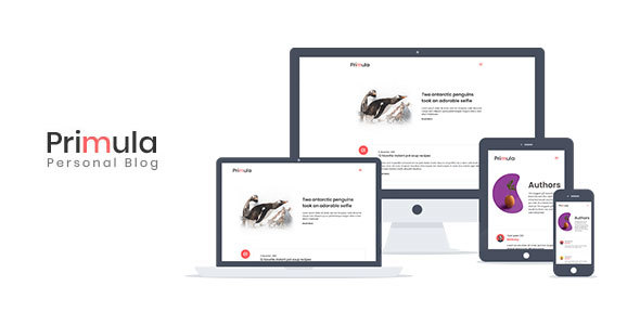 Primula - Minimal & Clean Jekyll Theme for Blog