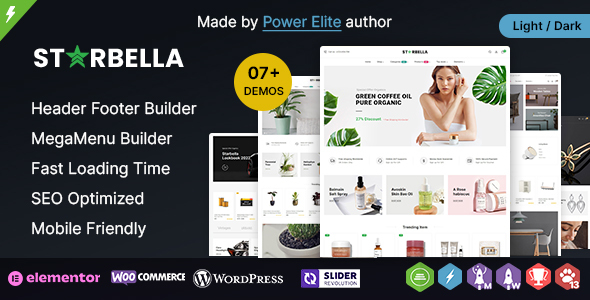 StarBella WP - Multi-purpose Elementor WooCommerce Theme