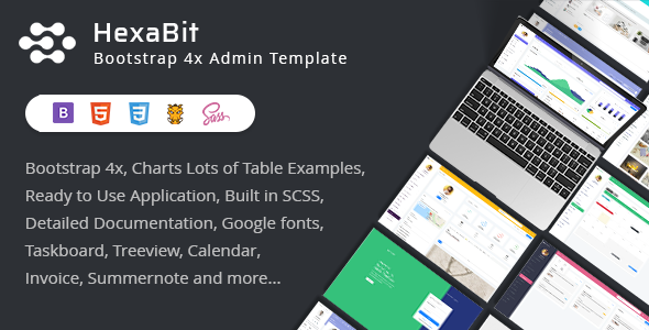 HexaBit | Admin Dashboard Template