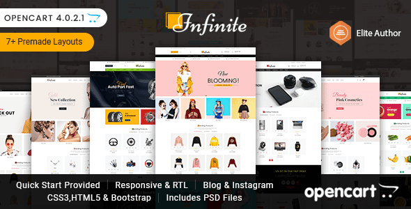 Infinite - Responsive Opencart Theme