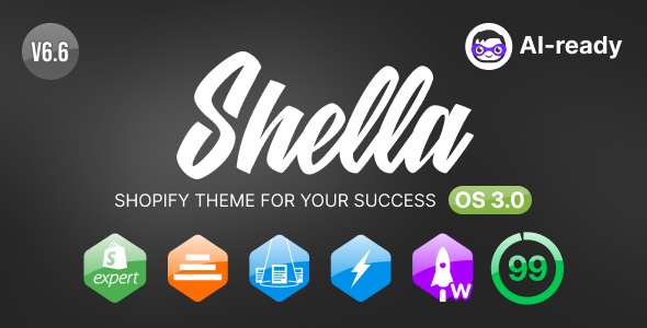 Shella - Multipurpose Shopify Theme. Fast, Clean, and Flexible. OS 3.0
