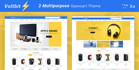 Voltbit - Multipurpose Responsive Opencart 3 Theme